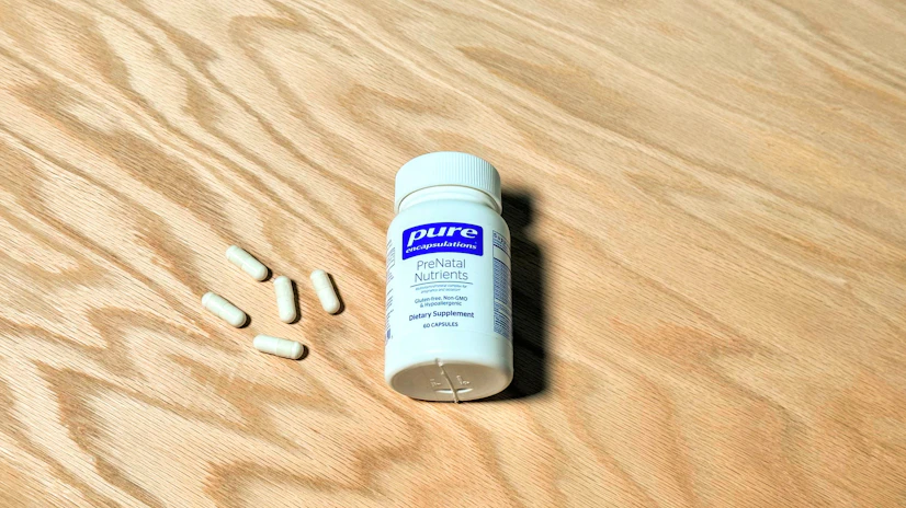 A picture of the Pure Encapsulations supplement bottle