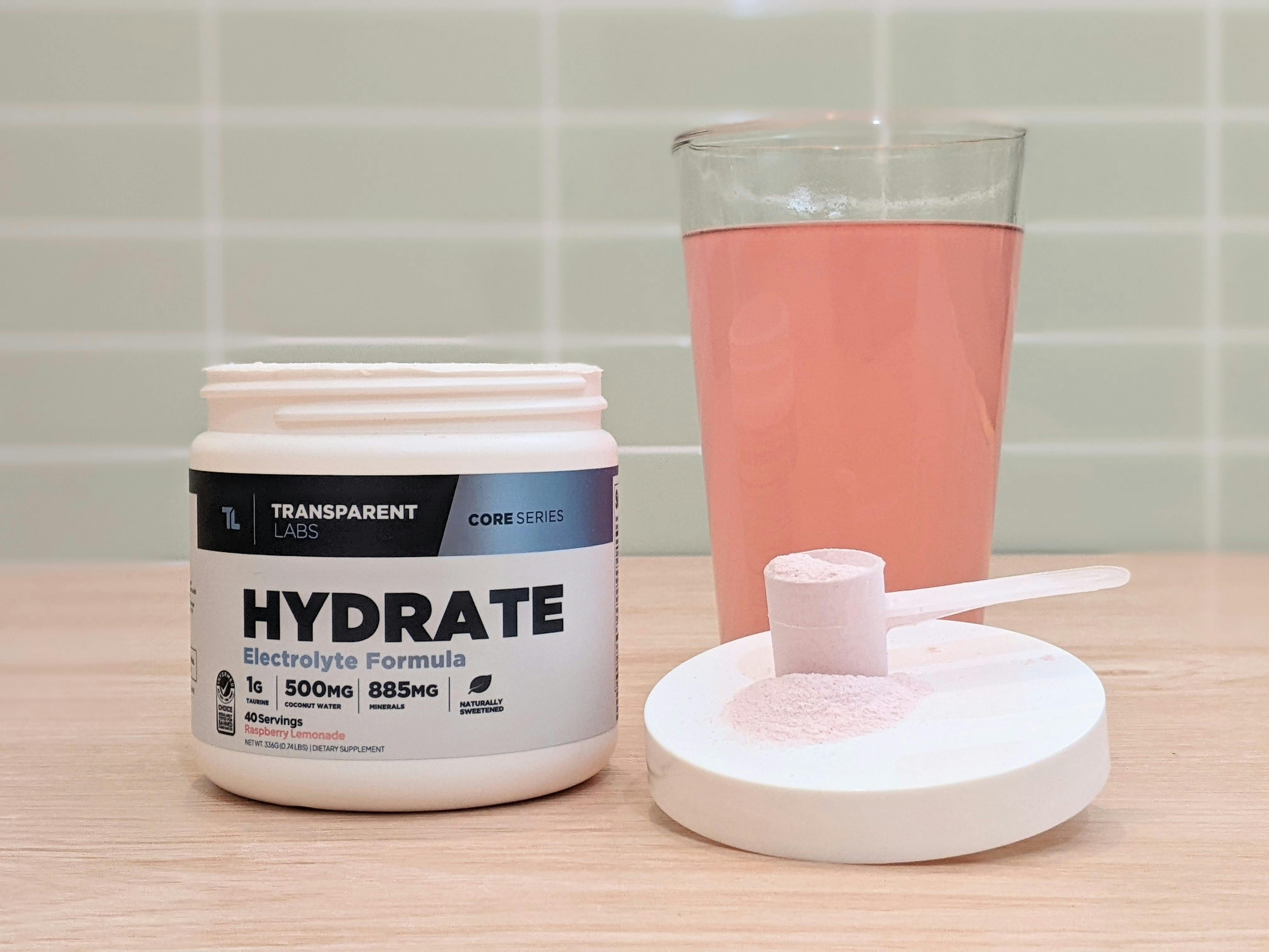 Transparent Labs Hydrate Main
