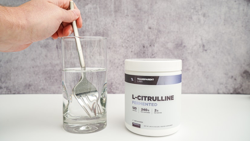 Transparent Labs L-Citrulline mixed