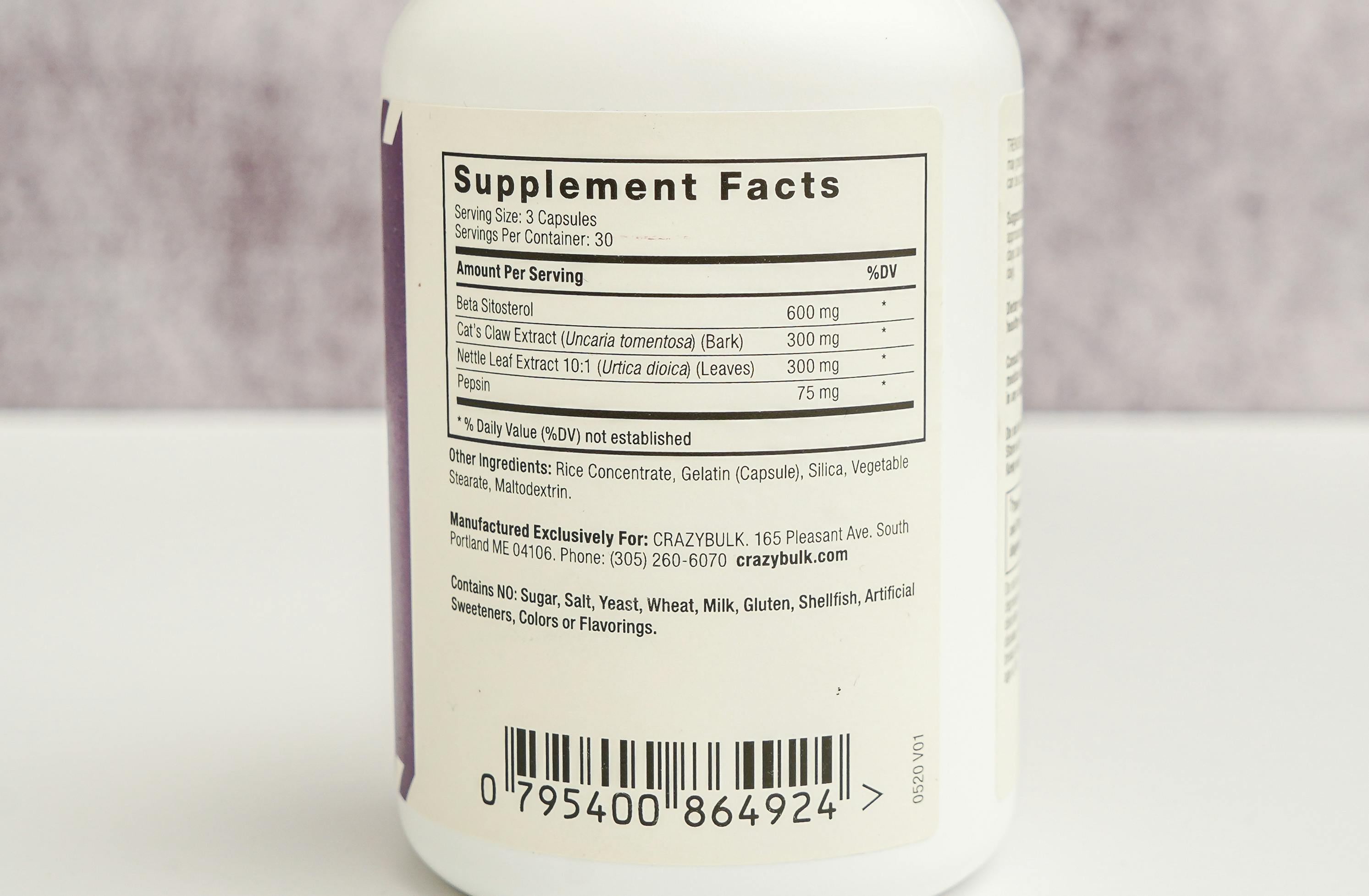 Trenorol ingredients