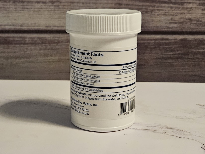 Uqora Promote Supplement Facts