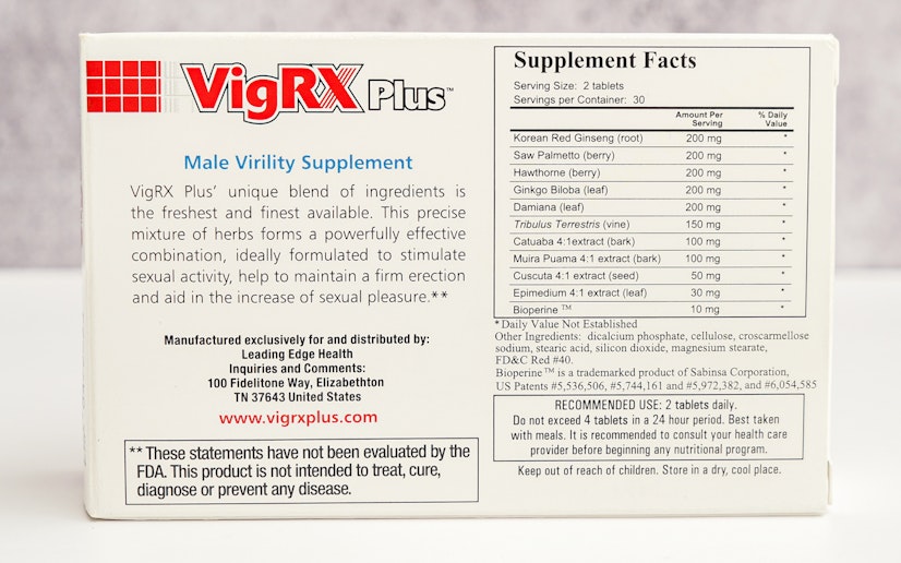 Vigrx Plus ingredients