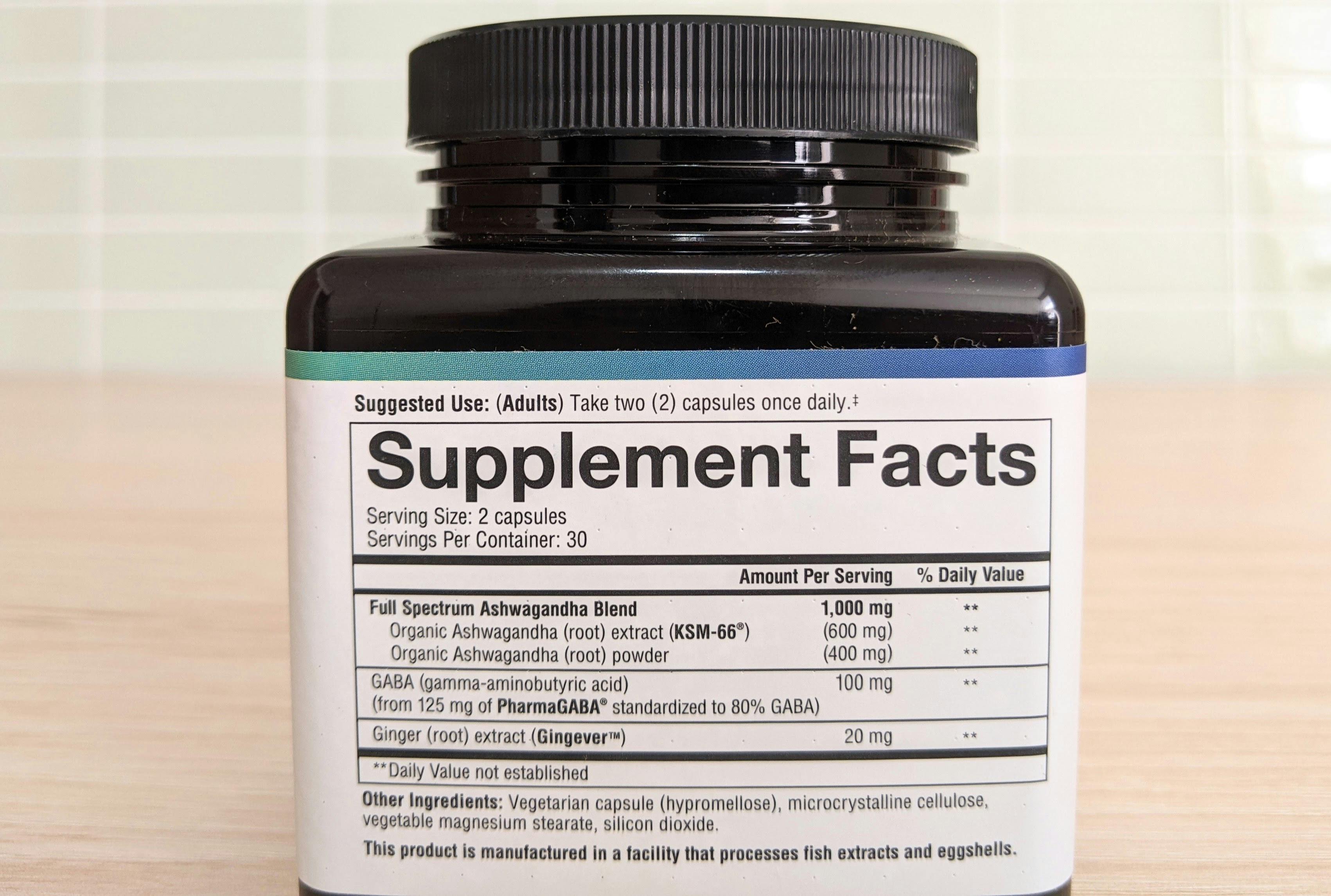 Youtheory Ingredients