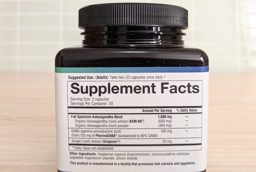 Youtheory Ingredients